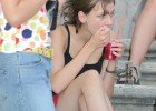 Voyeur upskirt on pretty girl