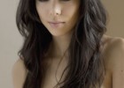 Superb brunette with hard nipples